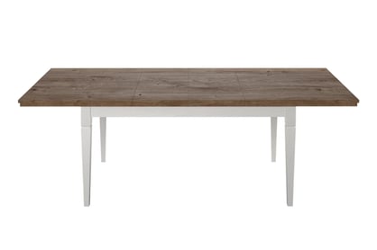 Rozkladací jedálenský stôl Evora 92 - abisko ash / dub lefkas - 160-240x90 cm Stôl do jedálne po rozložení