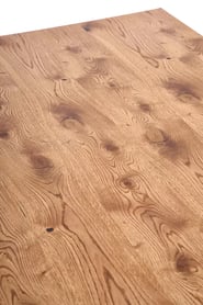 Rozkladací jedálenský stôl Horus 126 -206x80 cm - dub svetlý / čierna Stôl rozkladany horus - svetlý dub / čierny