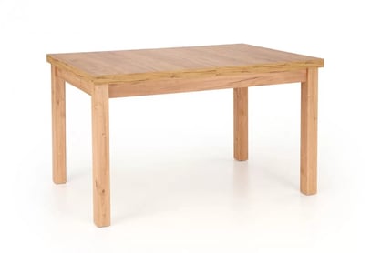 Nawio 2 kihúzható asztal - 140-220x80 cm - kézműves tölgy