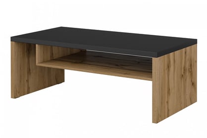 Măsuță de cafea Gramon 120 cm - stejar wotan / negru