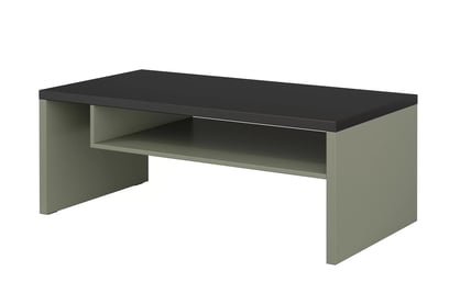 Gramon dohányzóasztal 120 cm - zöld / fekete