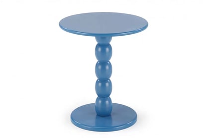 Kerek dohányzóasztal Cirilla 40 cm - kék