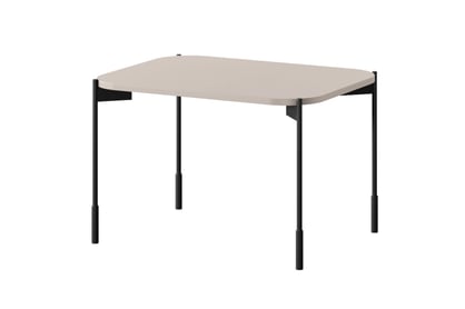 Măsuță de cafea dreptunghiulară Sonatia 60 cm - cașmir