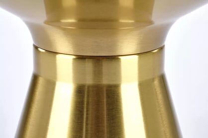 Măsuță de cafea TRIBECA Marmură neagră / auriu stolek kawowy tribeca - negru mramor / Žlutý