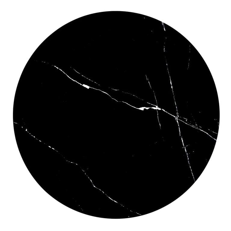 Măsuță de cafea TRIBECA Marmură neagră / auriu stolek kawowy tribeca - negru mramor / Žlutý