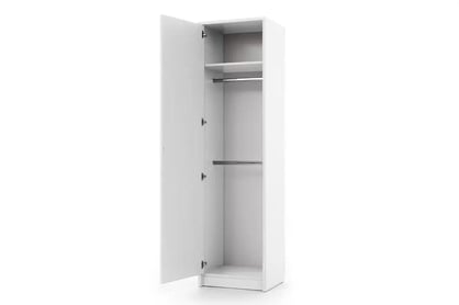 Dulap 2DP pentru canapele extensibile Genius 60 cm - alb mat