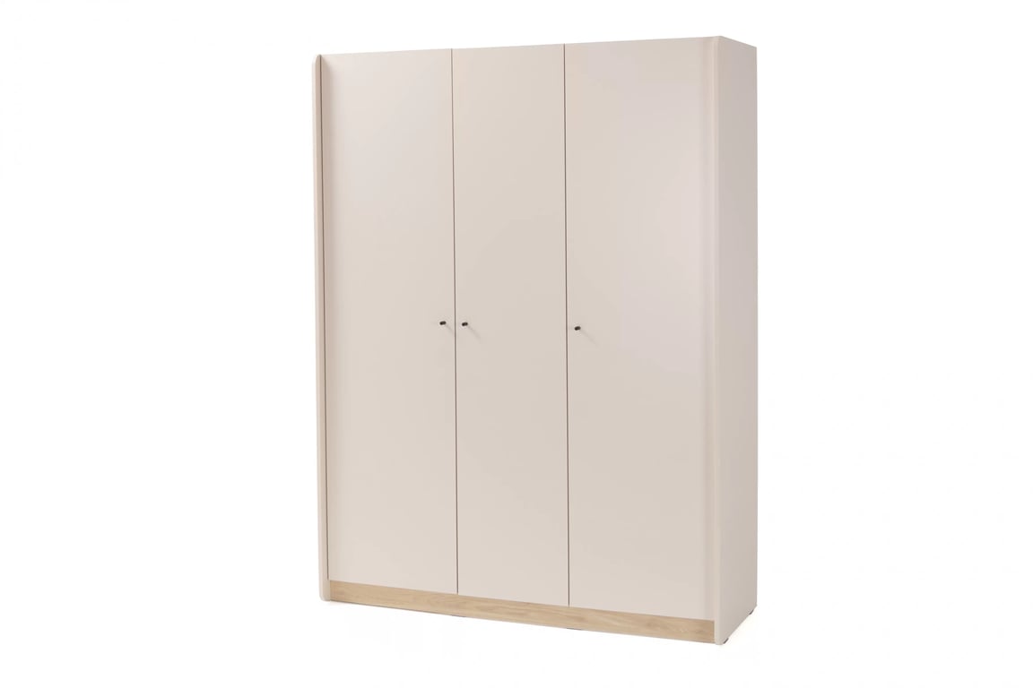 Dulap Wodi 145 cm - bej nisipiu / dąb olejat dulap Alessio 1 - 145 cm - bej nisipiu  / stejar olejowany