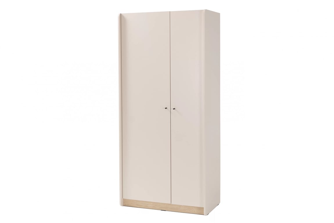 Dulap Wodi 90 cm - bej nisipiu / dąb olejat dulap Alessio 3 - 90 cm - bej nisipiu  / stejar olejowany