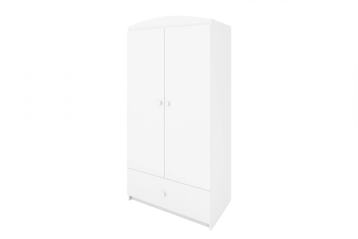 Dulap copii Bonzo 90 cm cu sertar - alb dulap dziecieca Bonzo 90 cm z szuflada - bialy