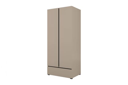Dulap Gramon 89 cm cu sertar - cașmir / negru