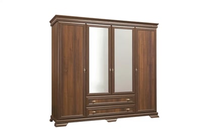 Kombinovaná skriňa Kora KS3 so zrkadlom - 208 cm - samoa king