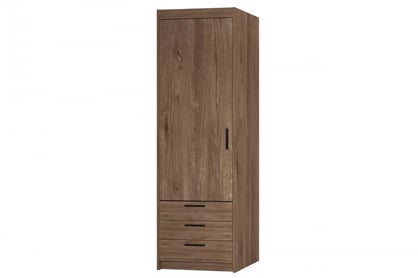 Dulap Luiza 1D3S cu sertare 60 cm - stejar lefkas