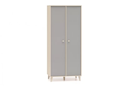 Skriňa do detskej izby Marla 80 cm - púštny piesok / sivá