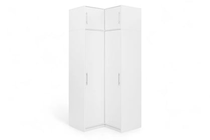 Dulap colț Bali 109 cm cu extensie - alb dulap colț Bali z nadstawka 109 cm - biala