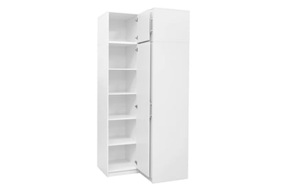 Dulap colț Bali 109 cm cu extensie - alb dulap colț Bali z nadstawka 109 cm - biala