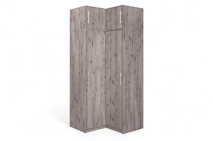 Dulap colț Bali 109 cm cu extensie - stejar wellington