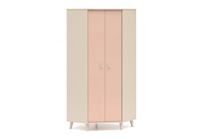 Marla sarokszekrény 80 cm - sivatagi homok / millennial pink