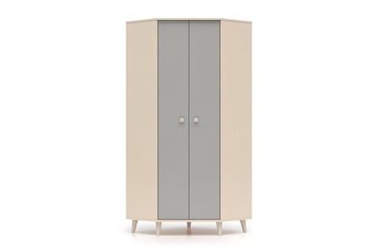 Dulap colțar Marla 80 cm - nisip deșert / palladium gri dulap colț Marla 80 cm - piasek pustyni / gri pallad