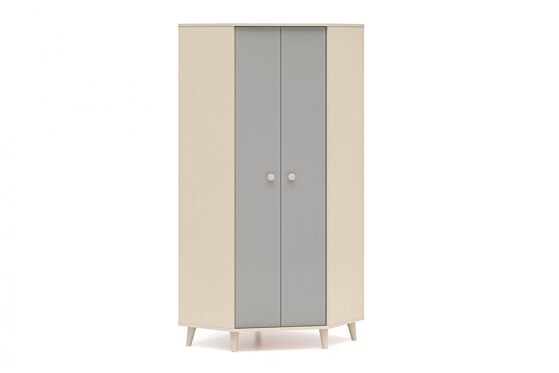 Dulap colțar Marla 80 cm - nisip deșert / palladium gri dulap colț Marla 80 cm - piasek pustyni / gri pallad