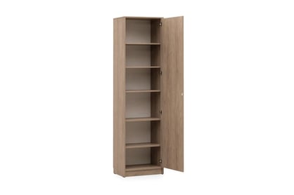 Dulap P pentru pat vertical rabatabil Basic - stejar deschis sonoma