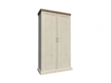 skříň Royal dvoudveřová 97 cm - borovice nordycka/divoký dub