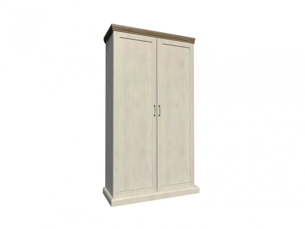 skříň Royal dvoudveřová 97 cm - borovice nordycka/divoký dub skříň Royal dvoudveřová 97 cm - borovice nordycka/divoký dub