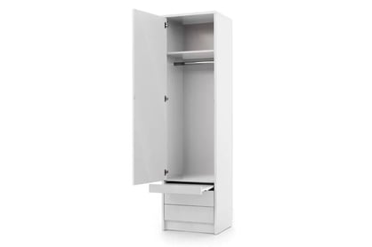 Skriňa Genius S 60 cm - biely lesk