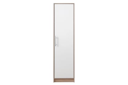 Skriňa Smart SR5 - 50 cm - biely lux / antracytová