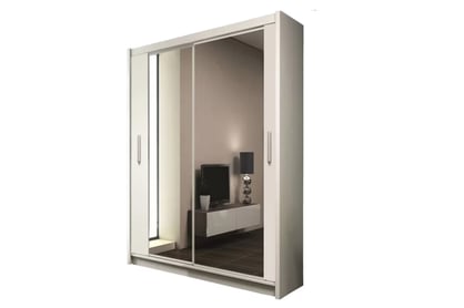 Skriňa Paris biely mat 120