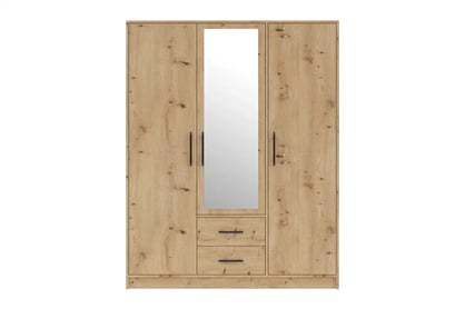 Kombinovaná skriňa Smart SRL2 so zrkadlom - 150 cm - dub artisan