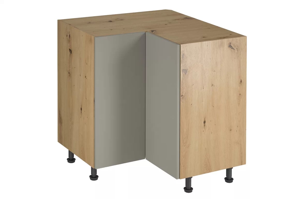 Langen D90N alsószekrény sarok, 2 ajtóval - beige Szafka konyha also Langen D90N két ajto sarok - beige