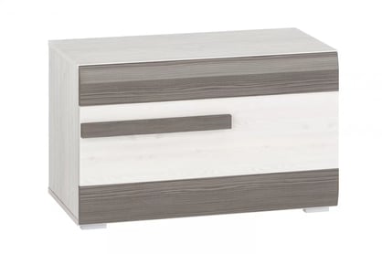 Dulap pantofi Tonemo 21 80 cm - pin de zăpadă / gri nou