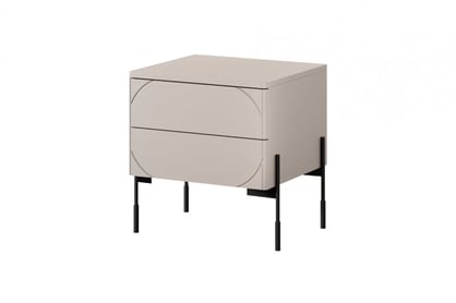 Nočný stolík Sonatia 45 cm - kašmírová
