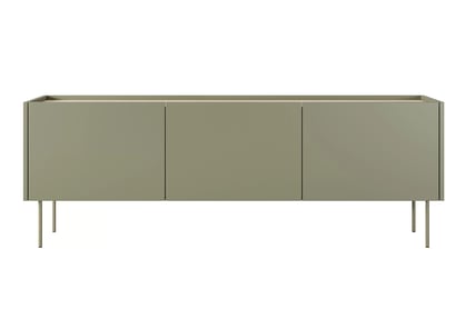 Desin 170 3D2SZ háromajtós TV-szekrény kettő fiókkal - olíva / nagano-tölgy TV-szekrény Desin 170 cm z 2 ukrytymi fiokok - oliwka / dab nagano
