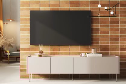 Comodă TV cu patru uși și două sertare Desin 220 4U2S - cașmir / Stejar nagano Dulap TV Desin 220 cm z 2 ukrytymi sertare - cașmir / stejar nagano