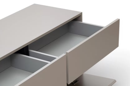 TV stolek Gramon 180 cm se zásuvkami - congo / černá skříňka RTV Gramon 180 cm se zásuvkami - congo / černá