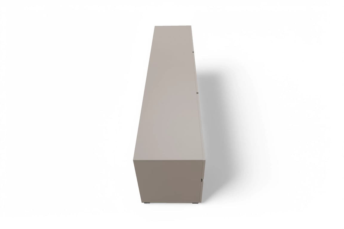 TV stolek Gramon 180 cm se zásuvkami - congo / černá skříňka RTV Gramon 180 cm se zásuvkami - congo / černá