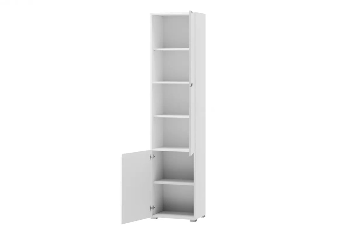 Skříňka Alwa 13 dvoudveřová 50 cm - bílý lesk Skříňka Selene 13 dvoudveřová 50 cm - Bílý lesk