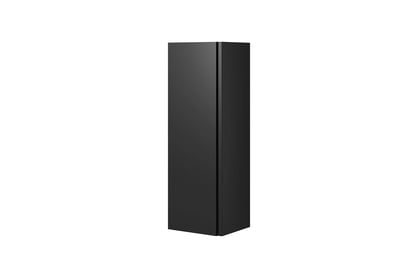 Závesná skrinka Loftia 40 cm s policami - čierna / čierny mat