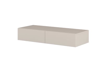 Jukon fali toalettasztal 90 cm - kasmír / fekete lábak Toaletka függő Jukon 90 cm - kasmír / fekete Lábak