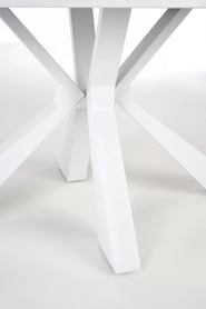 Nolvari kihúzható étkezőasztal 160–200x89 cm - fehér márvány / fehér lábak vivaldi stůl rozkladany Deska - fehér mramor, Nohy - fehér