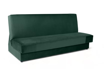 Canapea extensibilă de dormit Ana – verde catifea Velluto 10