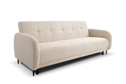 Canapea extensibilă Linda - bej țesătură boucle Lambi 8