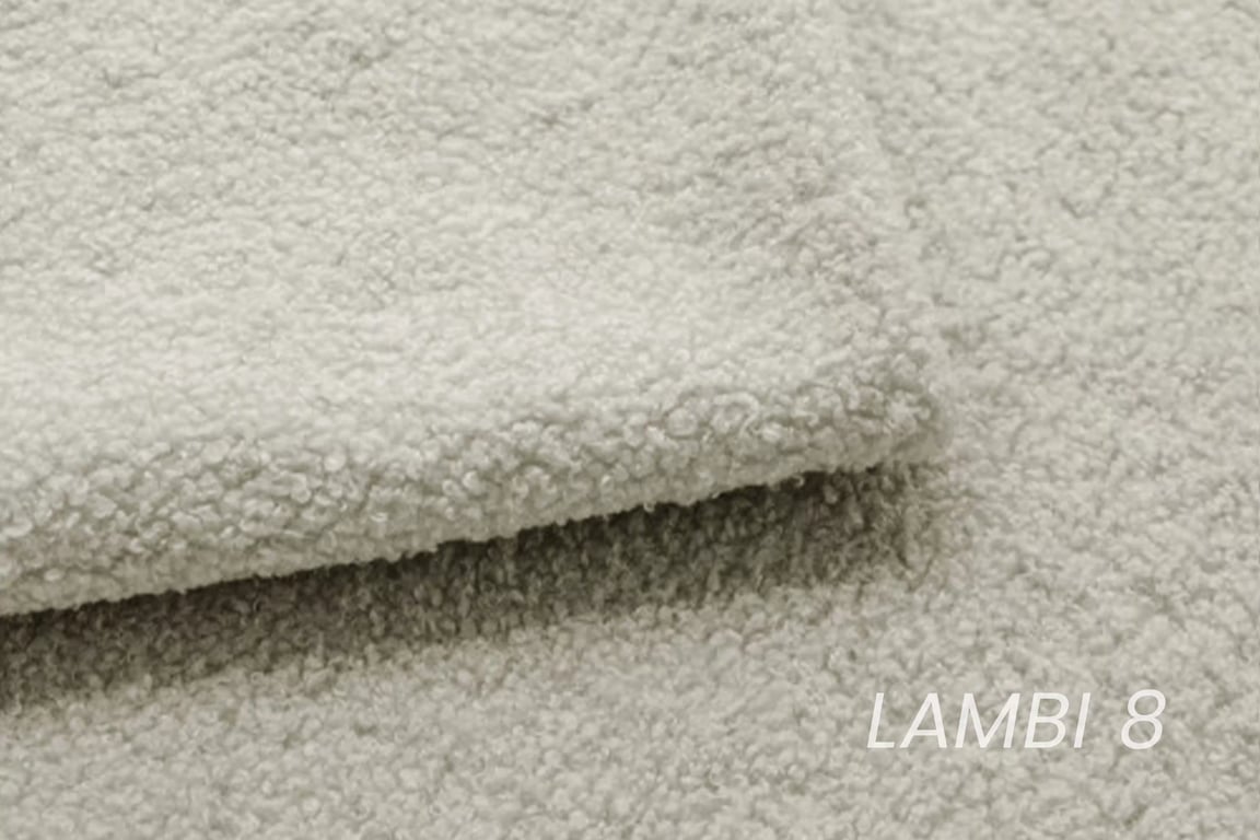 Canapea extensibilă Linda - bej țesătură boucle Lambi 8 Canapea extensibilă Linda rozkladana pentru camera de zi - bezowa boucle Lambi 8