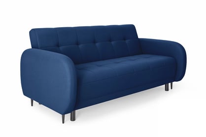 Canapea extensibilă Linda - albastru închis catifea Trinity 31