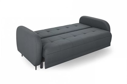 Canapea extensibilă Linda - gri catifea Jasmine 96 Canapea extensibilă Linda rozkladana pentru camera de zi - gri welwet Jasmine 96