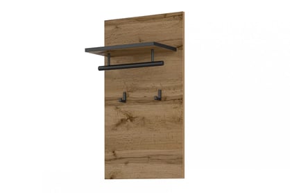 Gramon fali fogas 40 cm - wotan tölgy / fekete