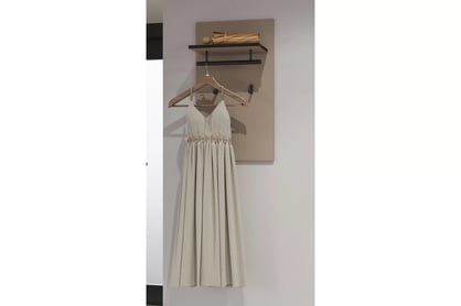 Gramon fali fogas 40 cm - kasmír / fekete Wieszak Gramon 40 cm - kasmír / fekete