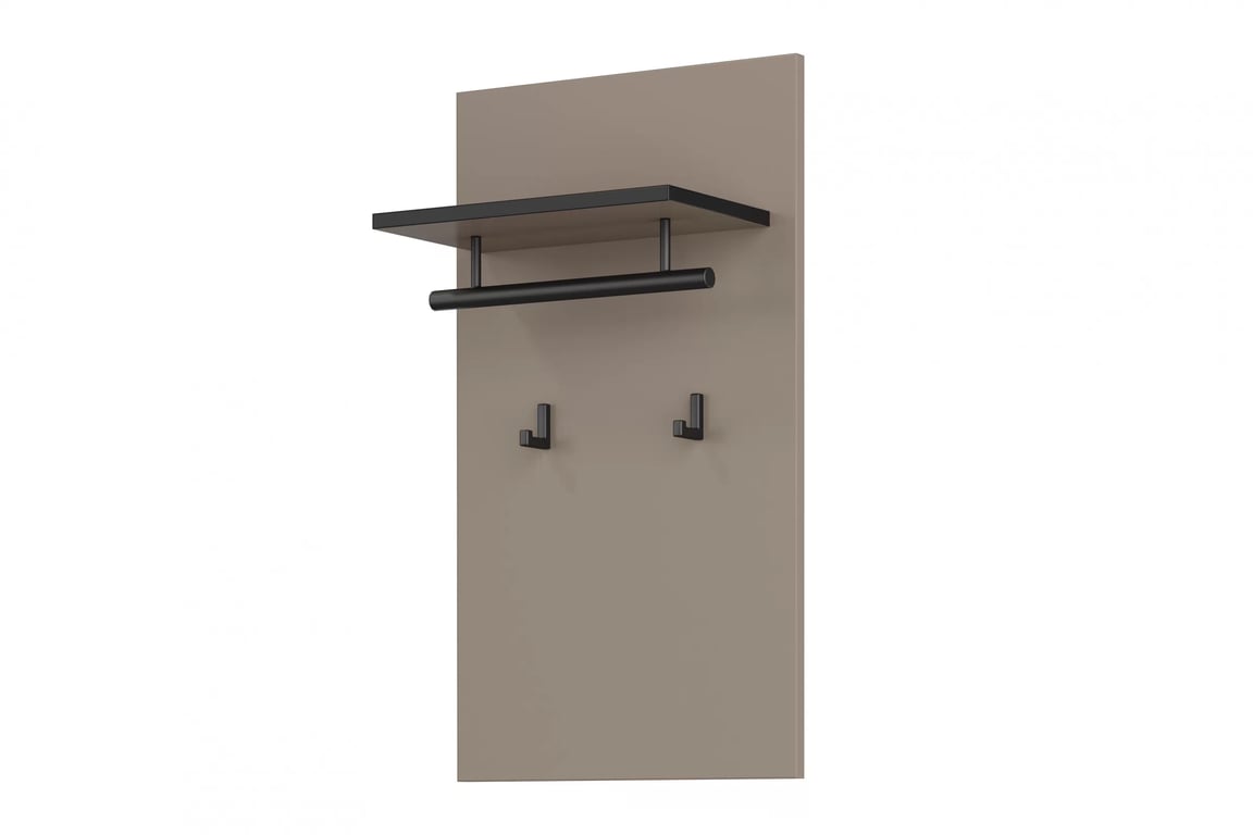 Gramon fali fogas 40 cm - kasmír / fekete Wieszak Gramon 40 cm - kasmír / fekete