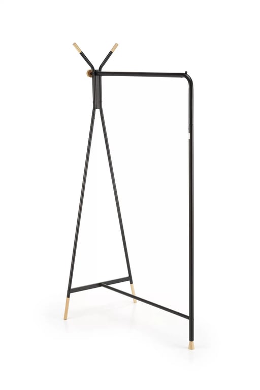 Cuier WU-32 - culoare negru / natur Věšák na ubrania wu-32 - přírodní